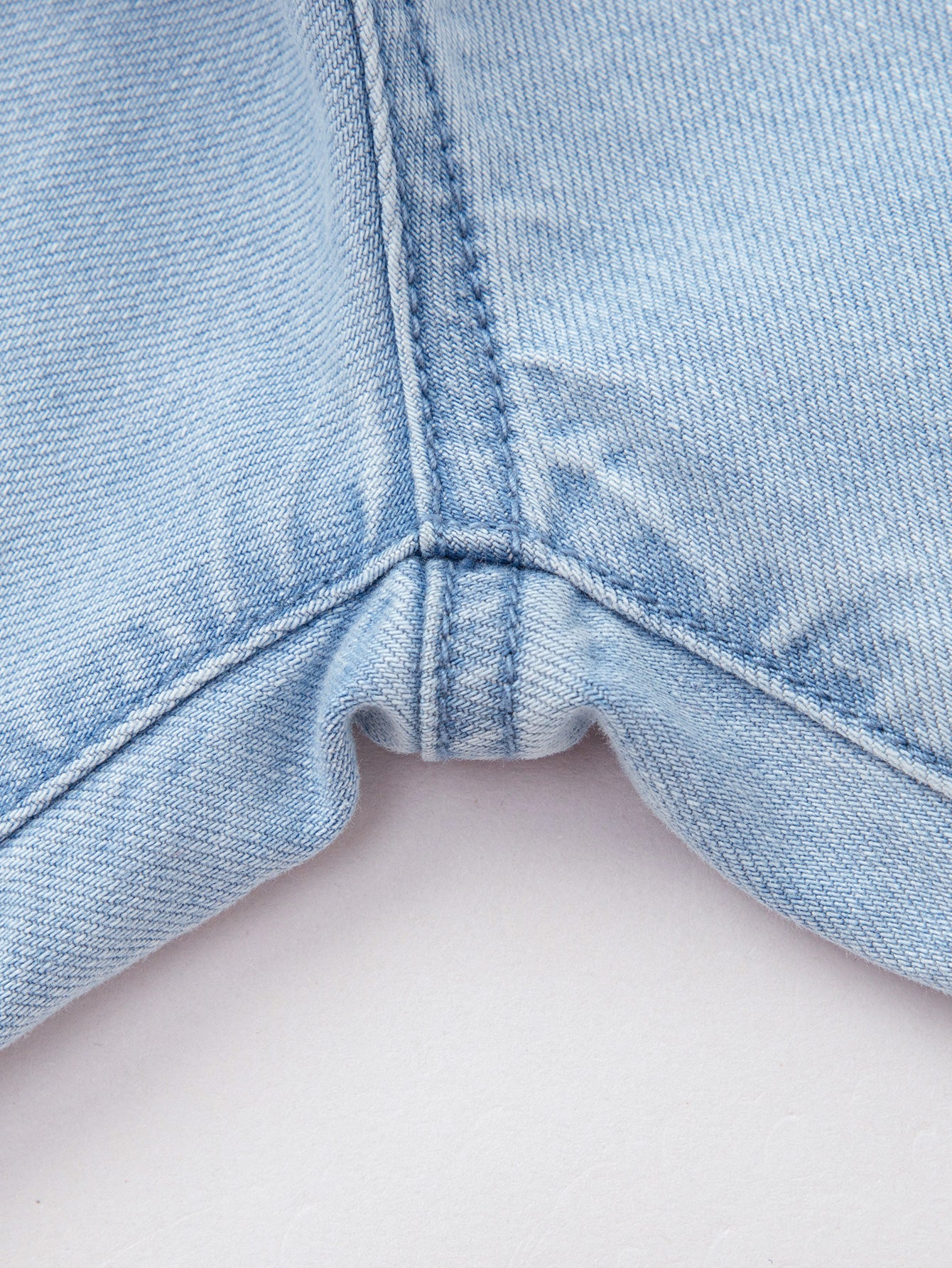 Balabala Girls Flower Denim Shorts Pink,Light Blue
