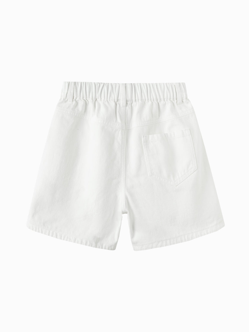 Balabala Girls Bow Shorts Light Blue,Cream White