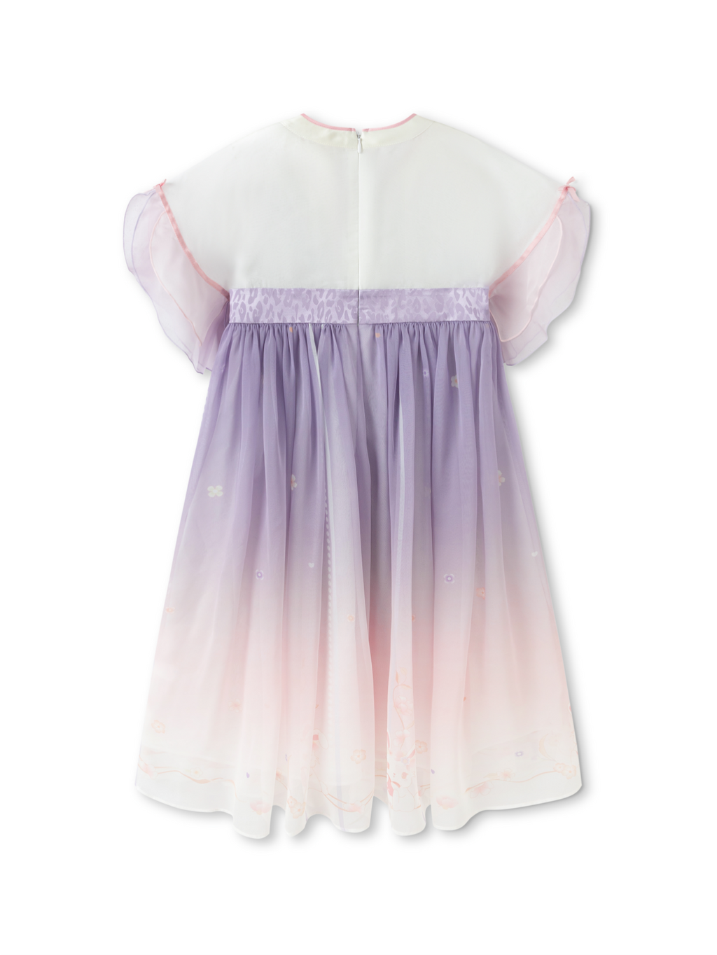 Balabala Girls Ombre Princess Dress Purple