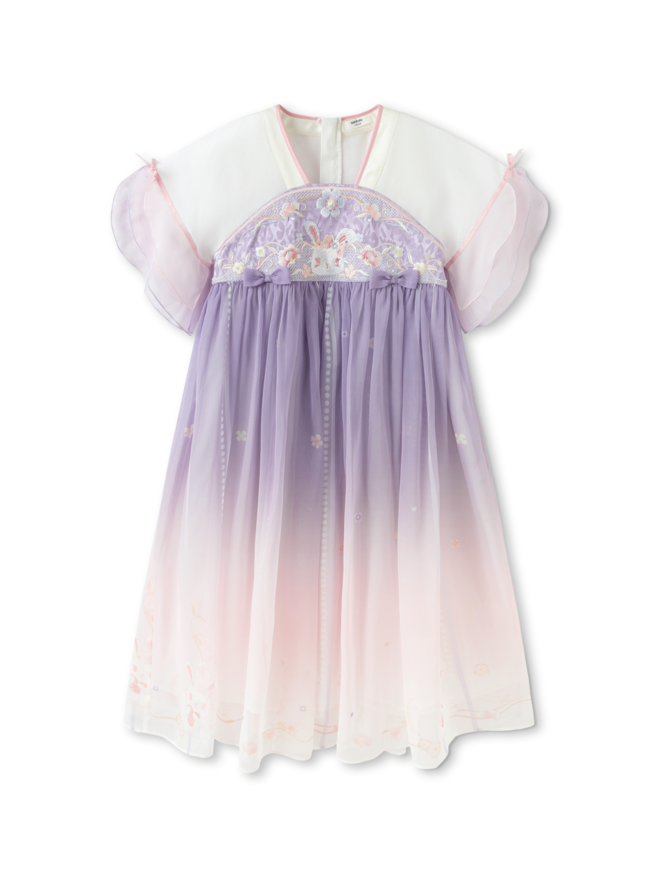 Balabala Girls Ombre Princess Dress Purple