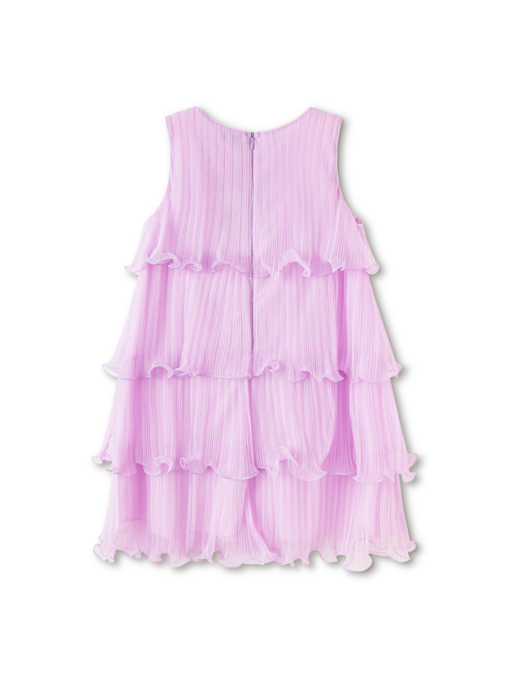 Balabala Girls Layered Dress Purple