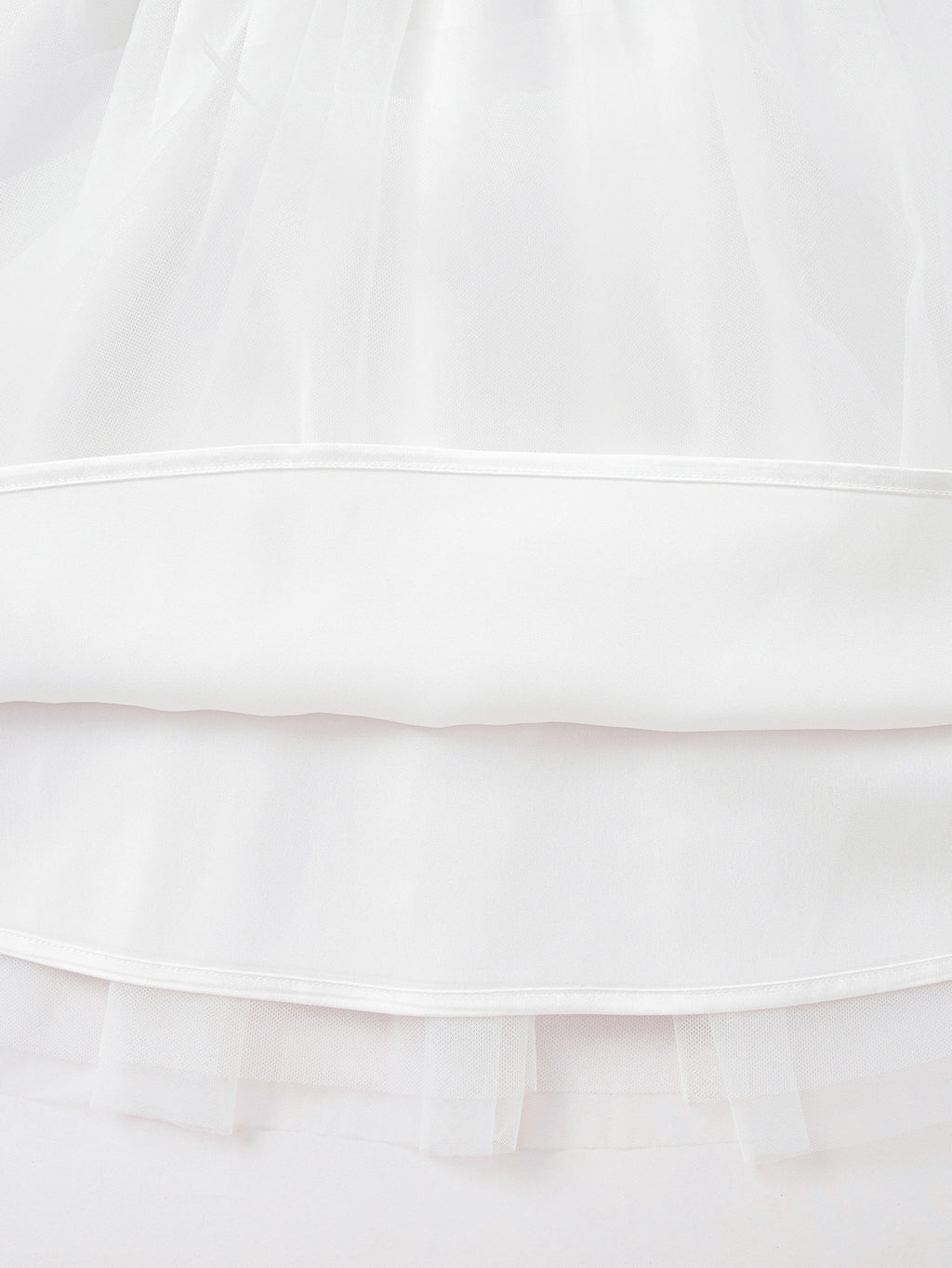 Balabala Girls Bow Tulle Dress White,Purple