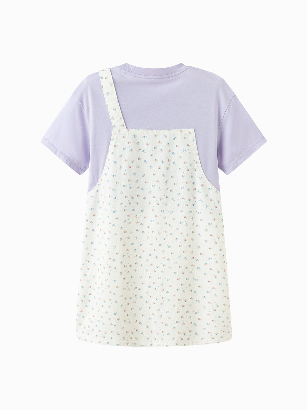 Balabala Girls Hello Kitty Dress Set Purple White