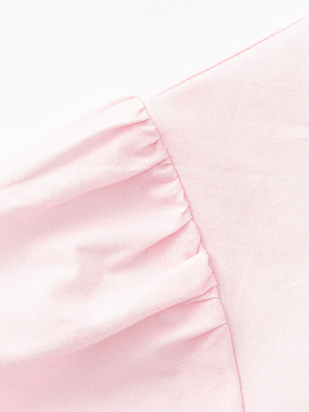Balabala Girls Puff Sleeve Dress Pink