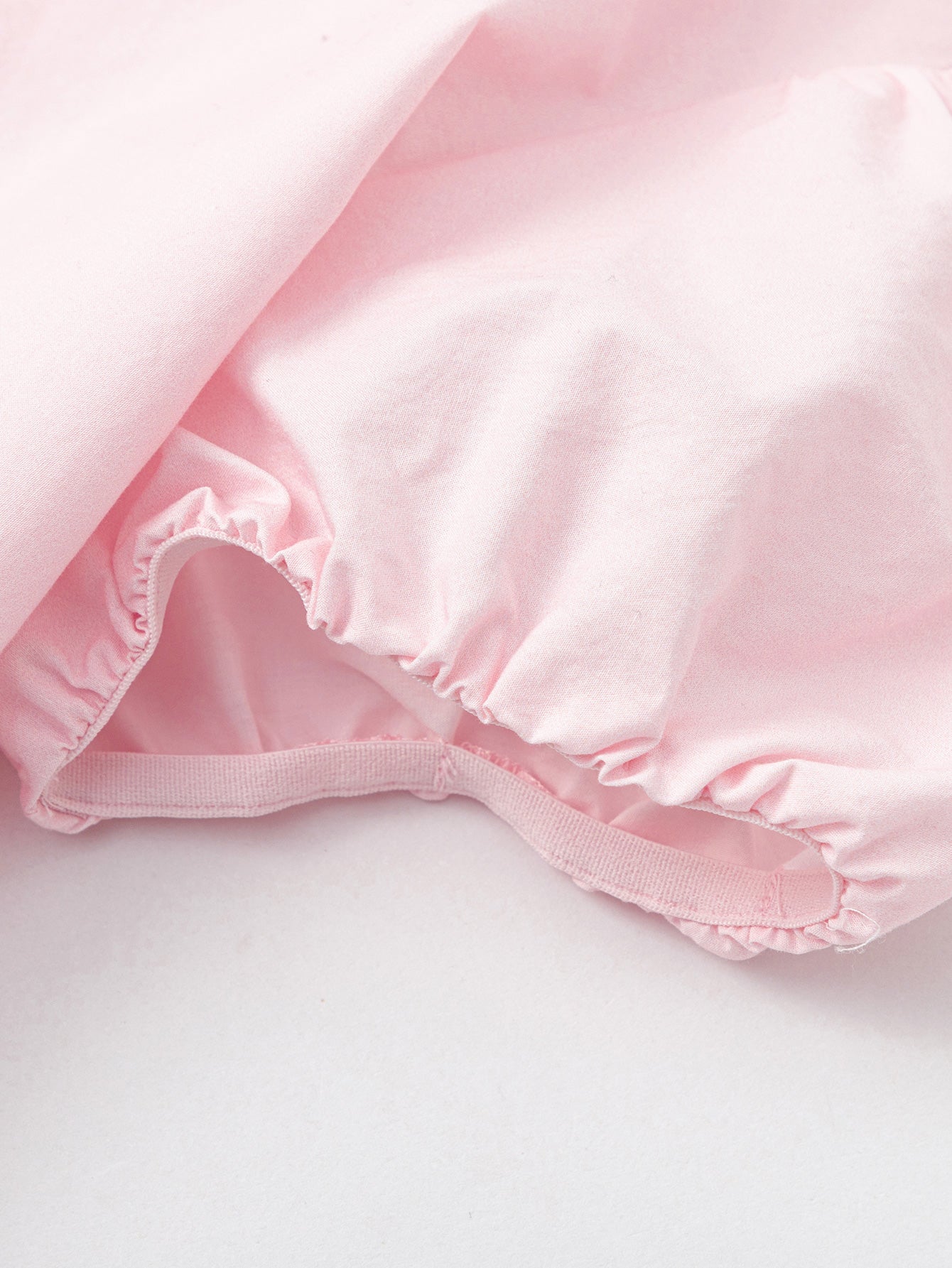 Balabala Girls Puff Sleeve Dress Pink