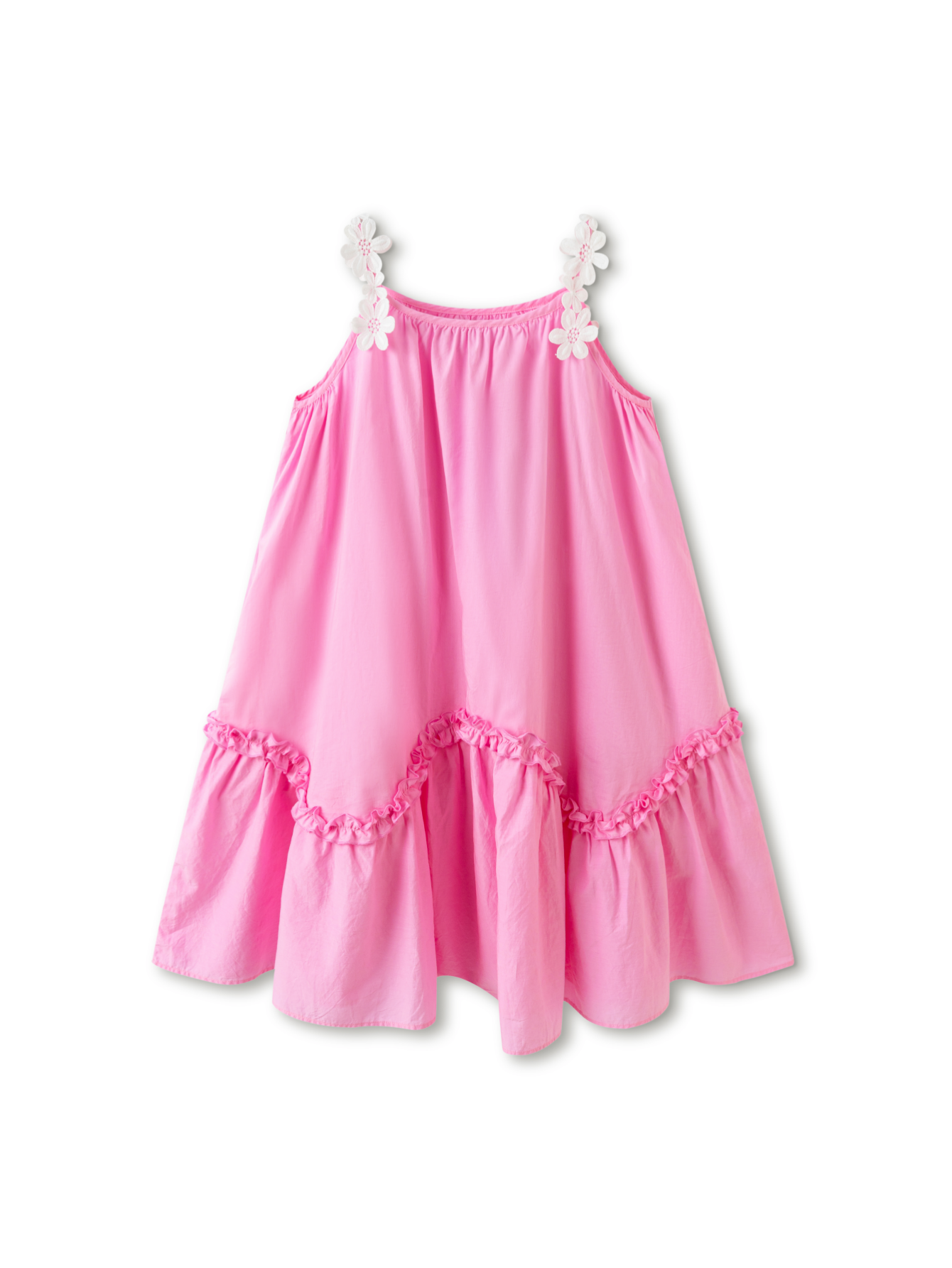 Balabala Girls Ruffle Dress Pink