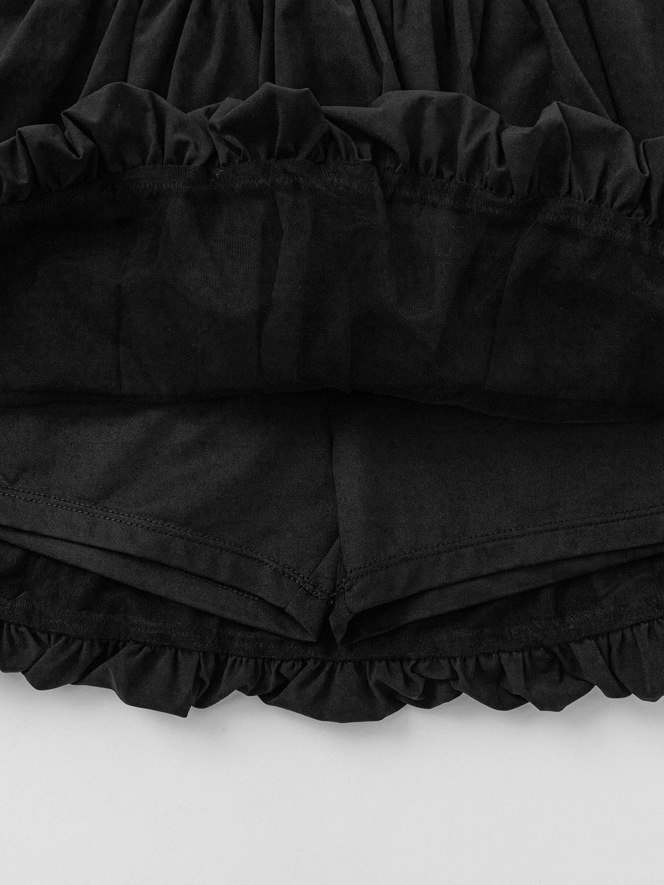Balabala Girls Bubble Skirt Black