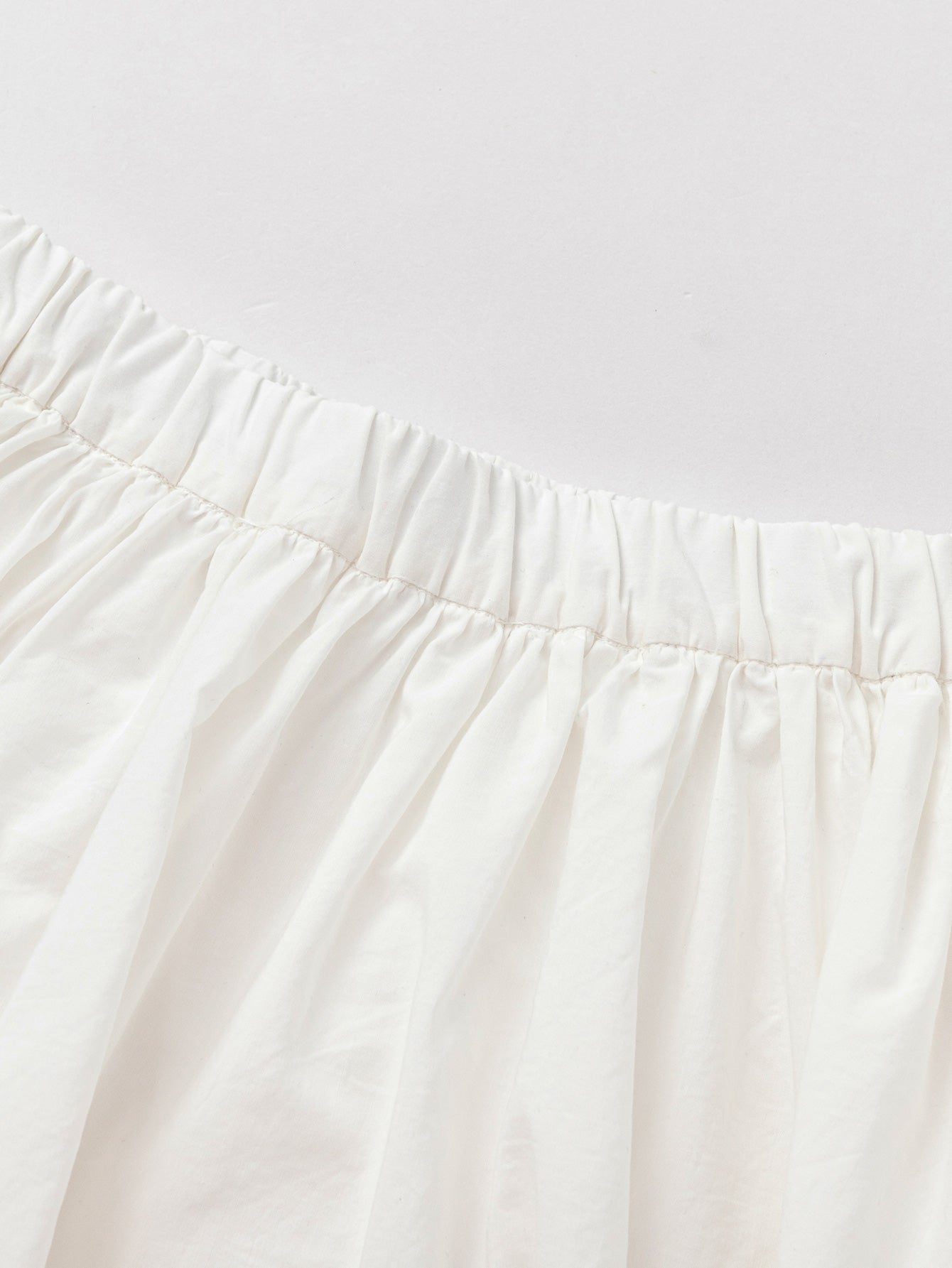Balabala Girls Layered Skirt White