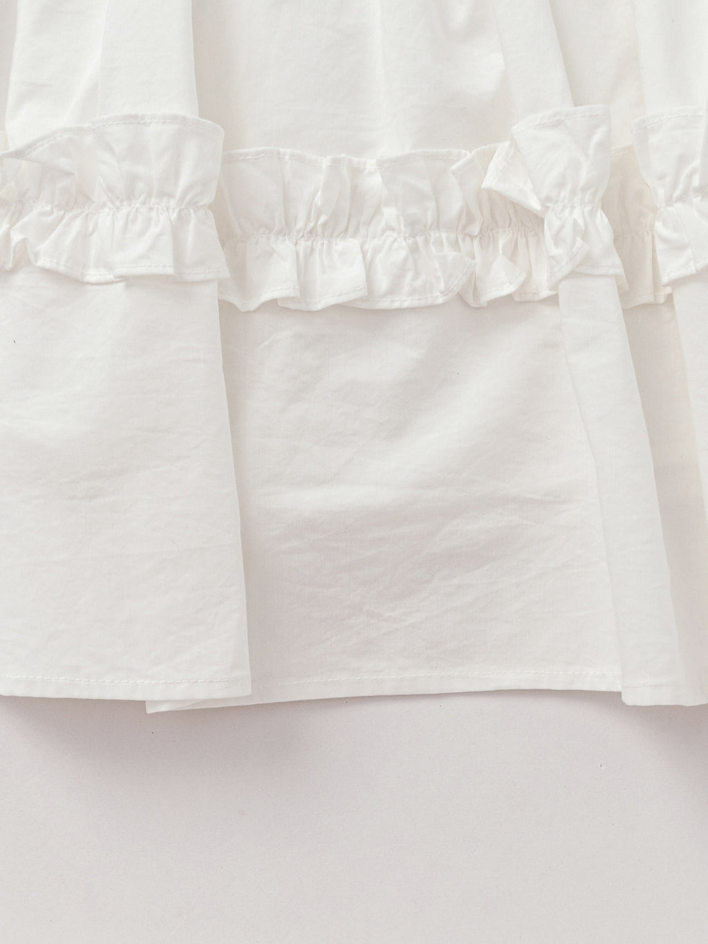 Balabala Girls Layered Skirt White