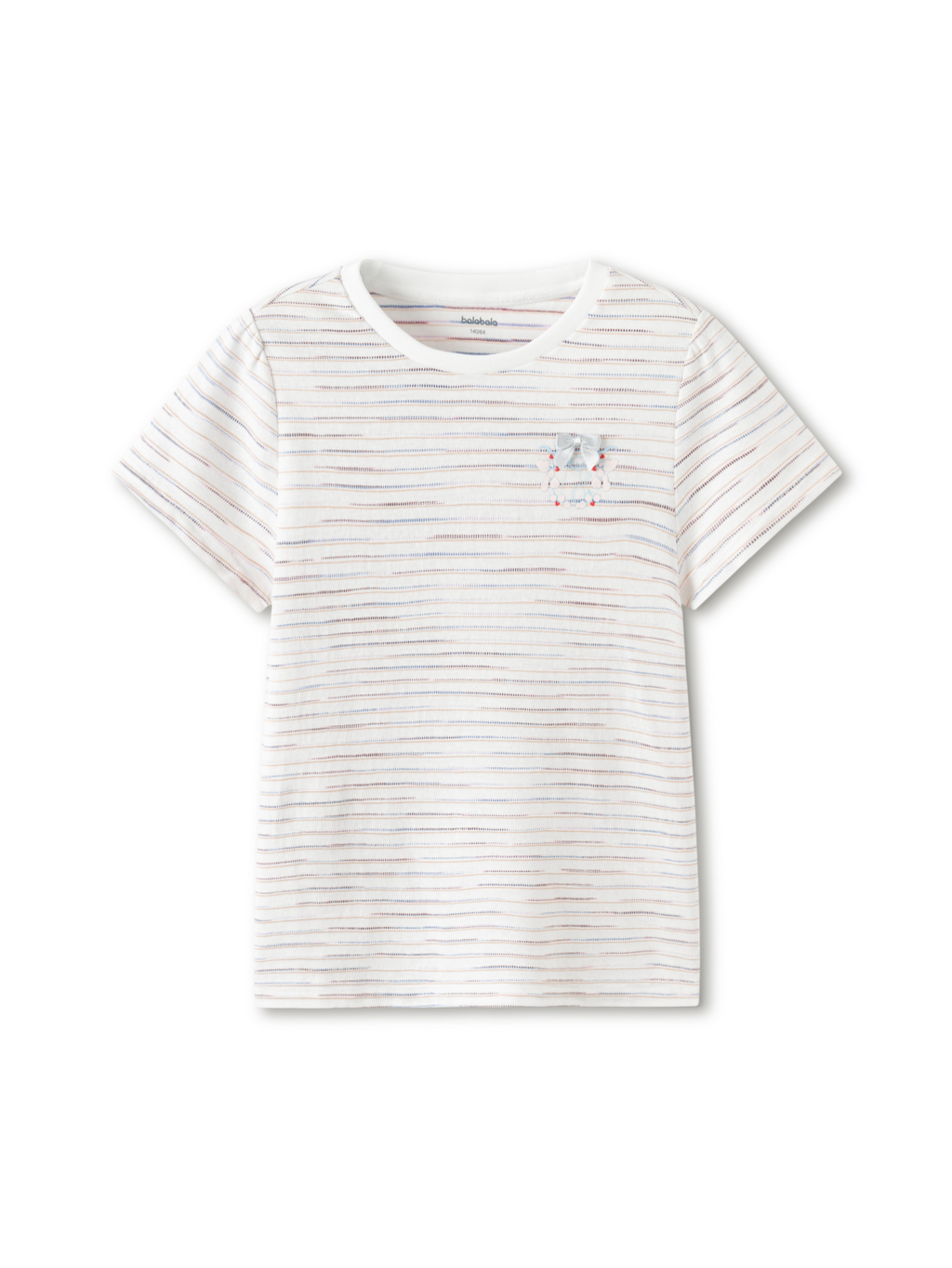 Balabala Girls Swan Graphic T Shirt White,Purple,Pink