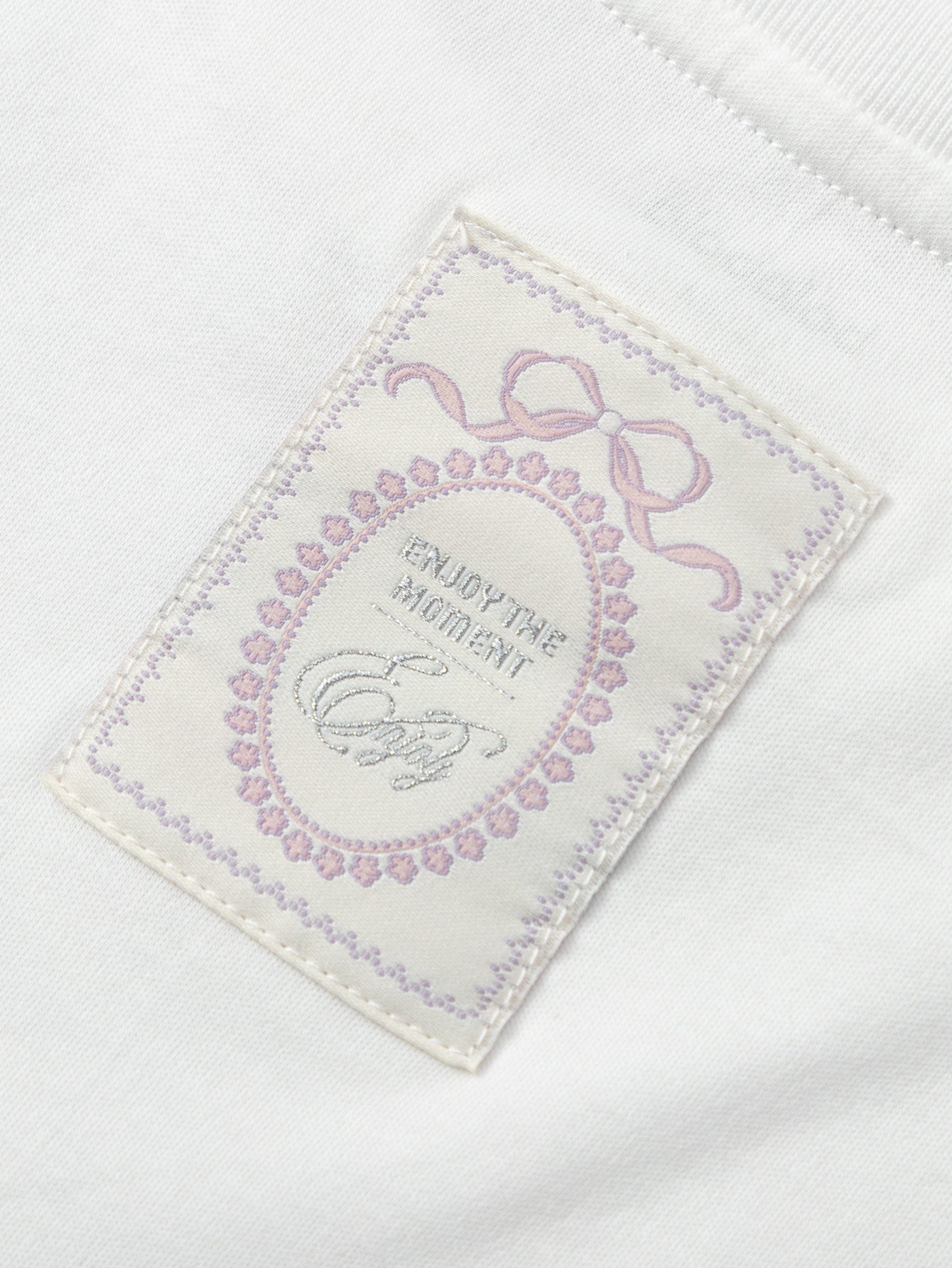 Balabala Girls Swan Graphic T Shirt White,Purple,Pink