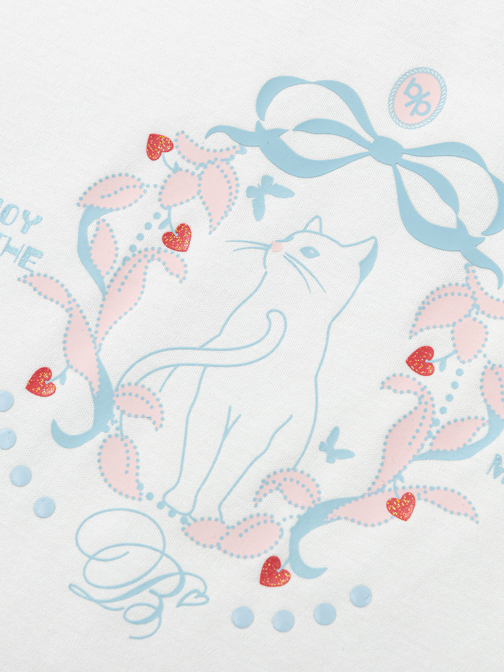 Balabala Girls Swan Graphic T Shirt White,Purple,Pink