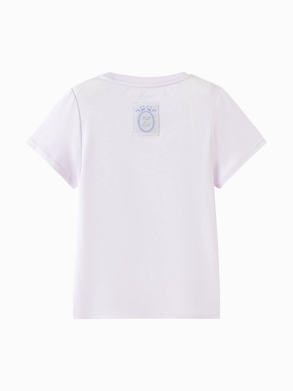 Balabala Girls Swan Graphic T Shirt White,Purple,Pink