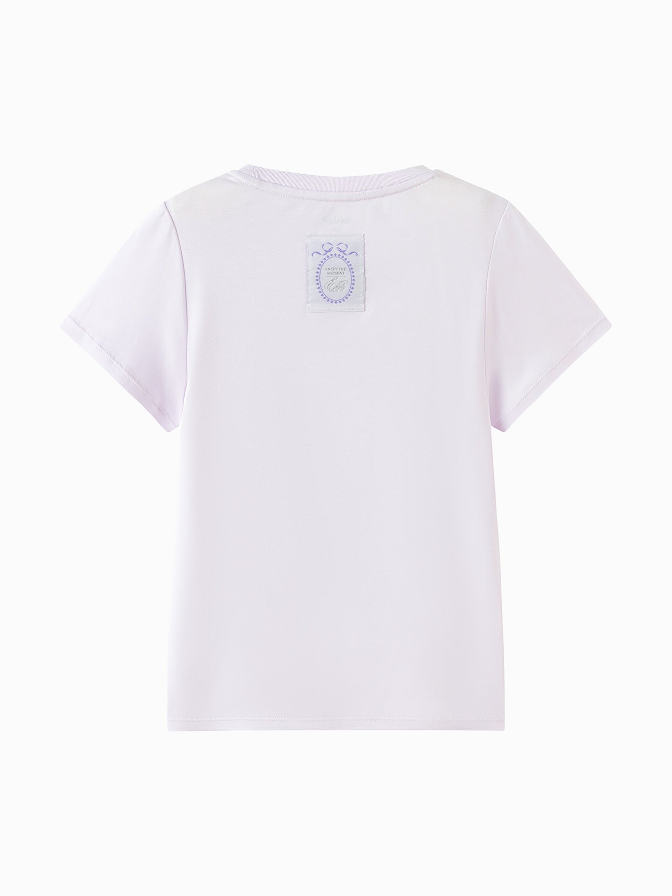 Balabala Girls Swan Graphic T Shirt White,Purple,Pink