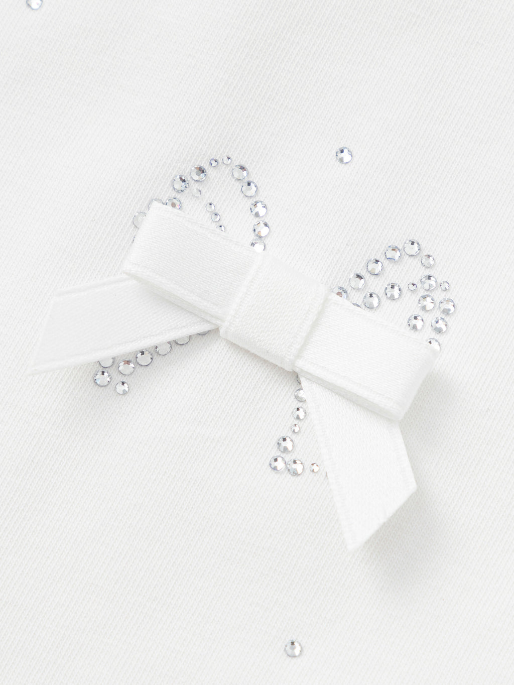 Balabala Girls Bow T-Shirt White