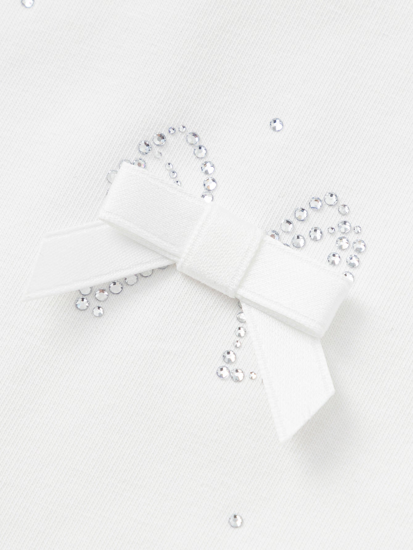 Balabala Girls Bow T-Shirt White