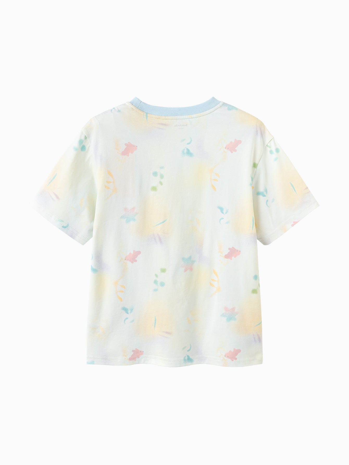 Balabala Girls Graphic T Shirt White,Blue,Light Yellow,Violet
