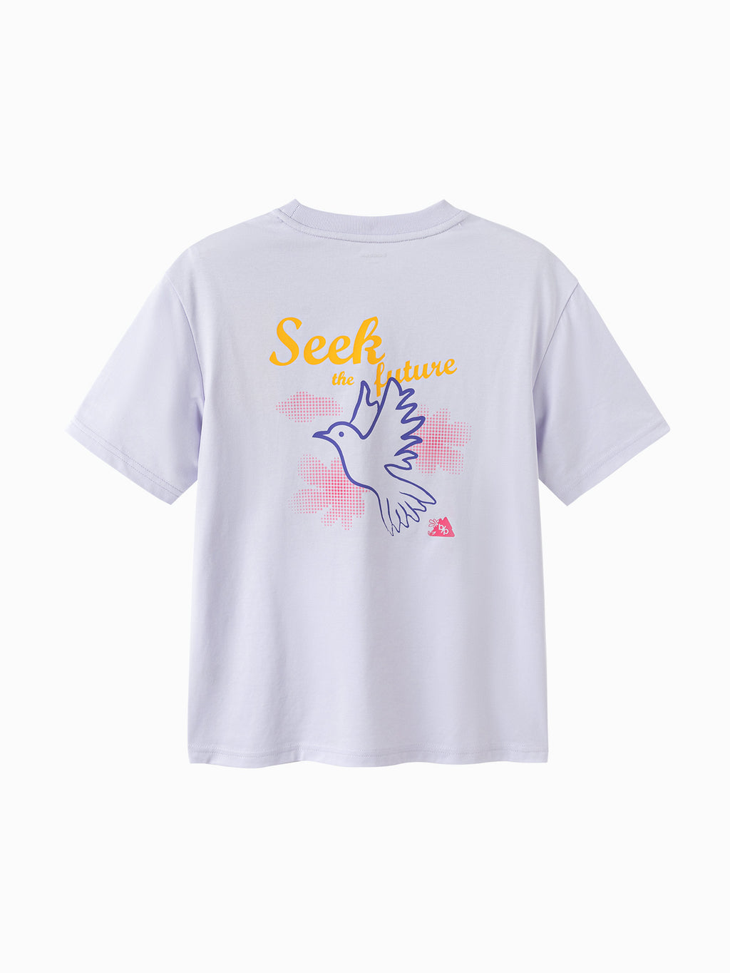 Balabala Girls Graphic T Shirt White,Blue,Light Yellow,Violet