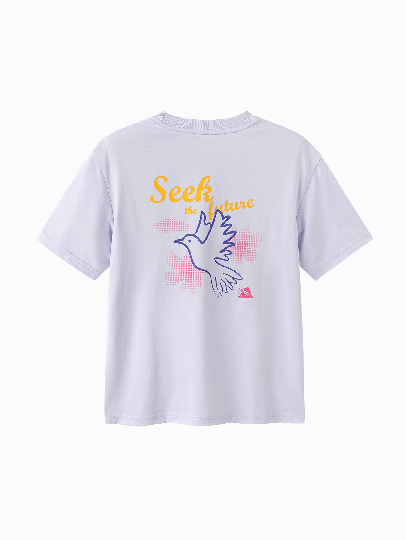 Balabala Girls Graphic T Shirt White,Blue,Light Yellow,Violet