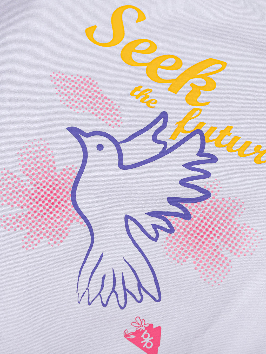 Balabala Girls Graphic T Shirt White,Blue,Light Yellow,Violet