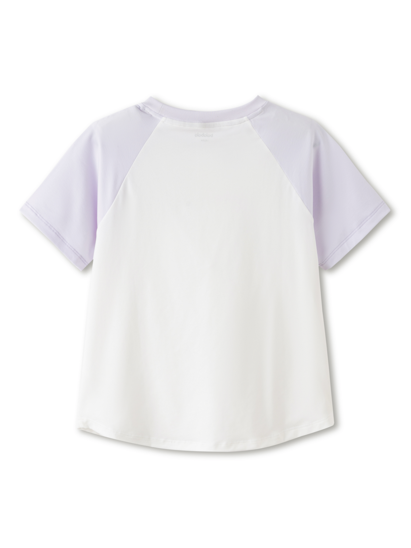 Balabala Girls Raglan T Shirt Cream Blue,Violet