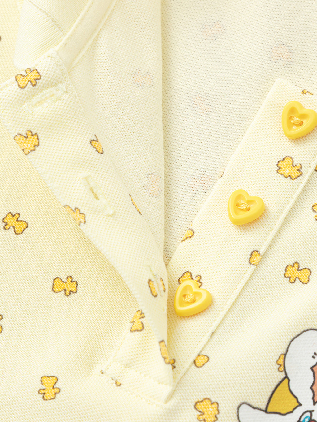 Balabala Girls Hello Kitty Polo Shirt White,Yellow