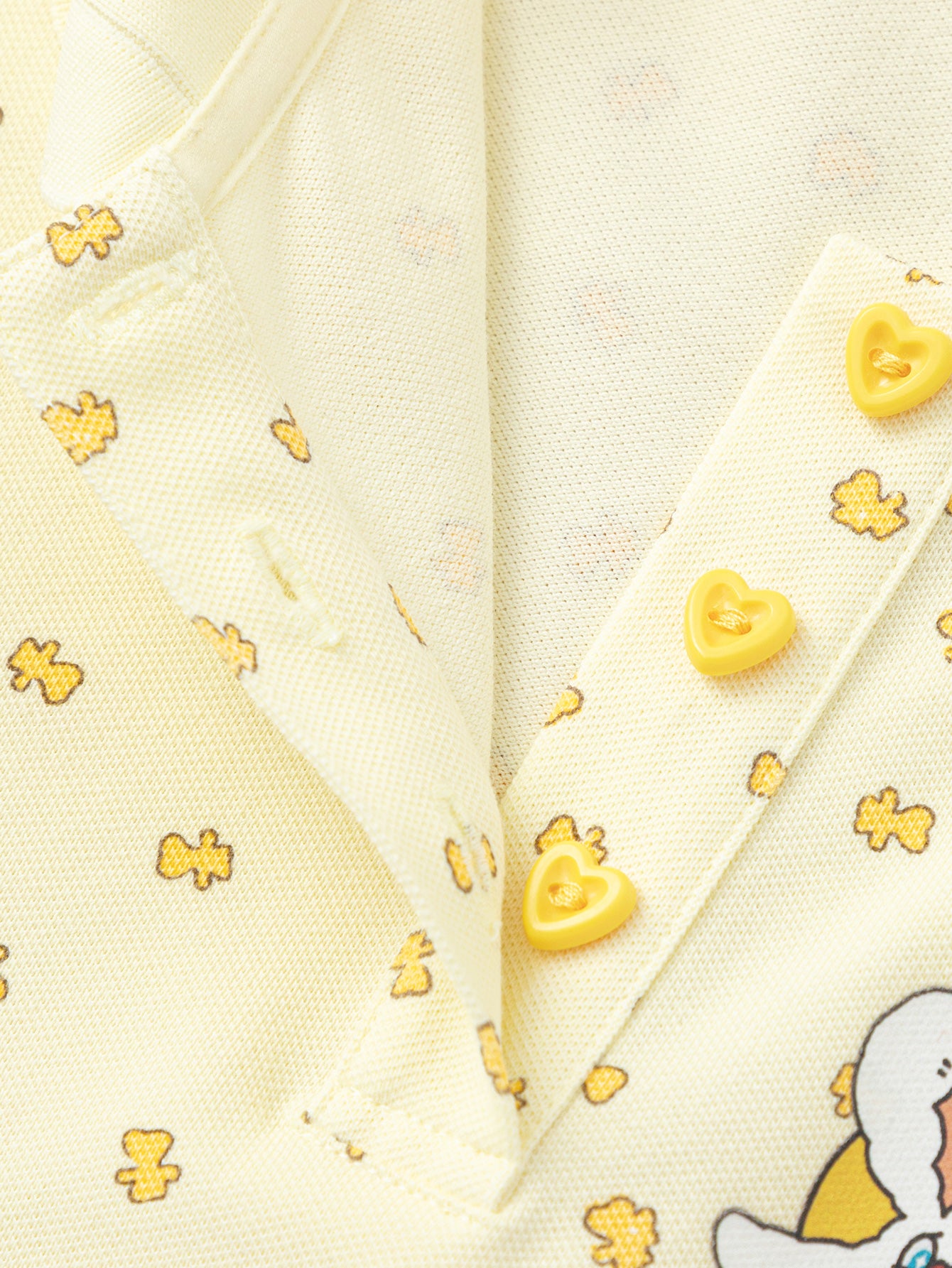 Balabala Girls Hello Kitty Polo Shirt White,Yellow