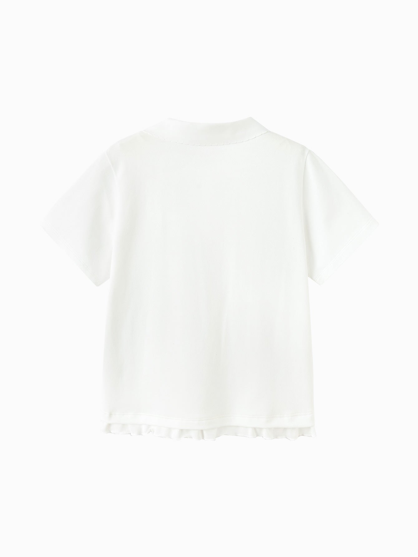 Balabala Girls Hello Kitty Polo Shirt White,Yellow