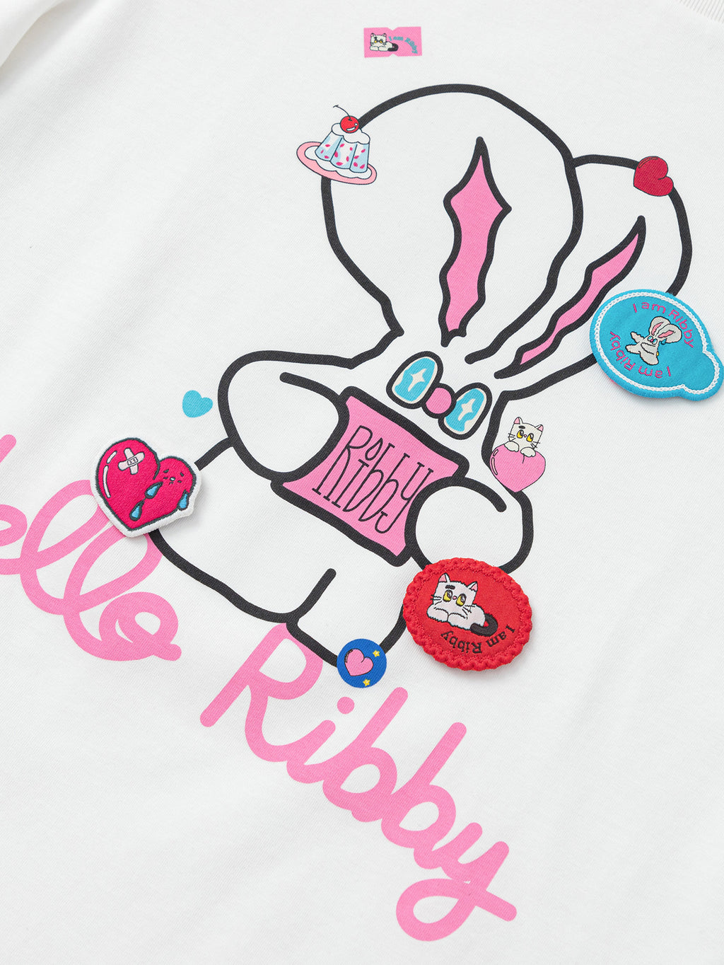 Balabala Girls Hello Kitty Graphic T Shirt White,Visions Pink,Dark Blue