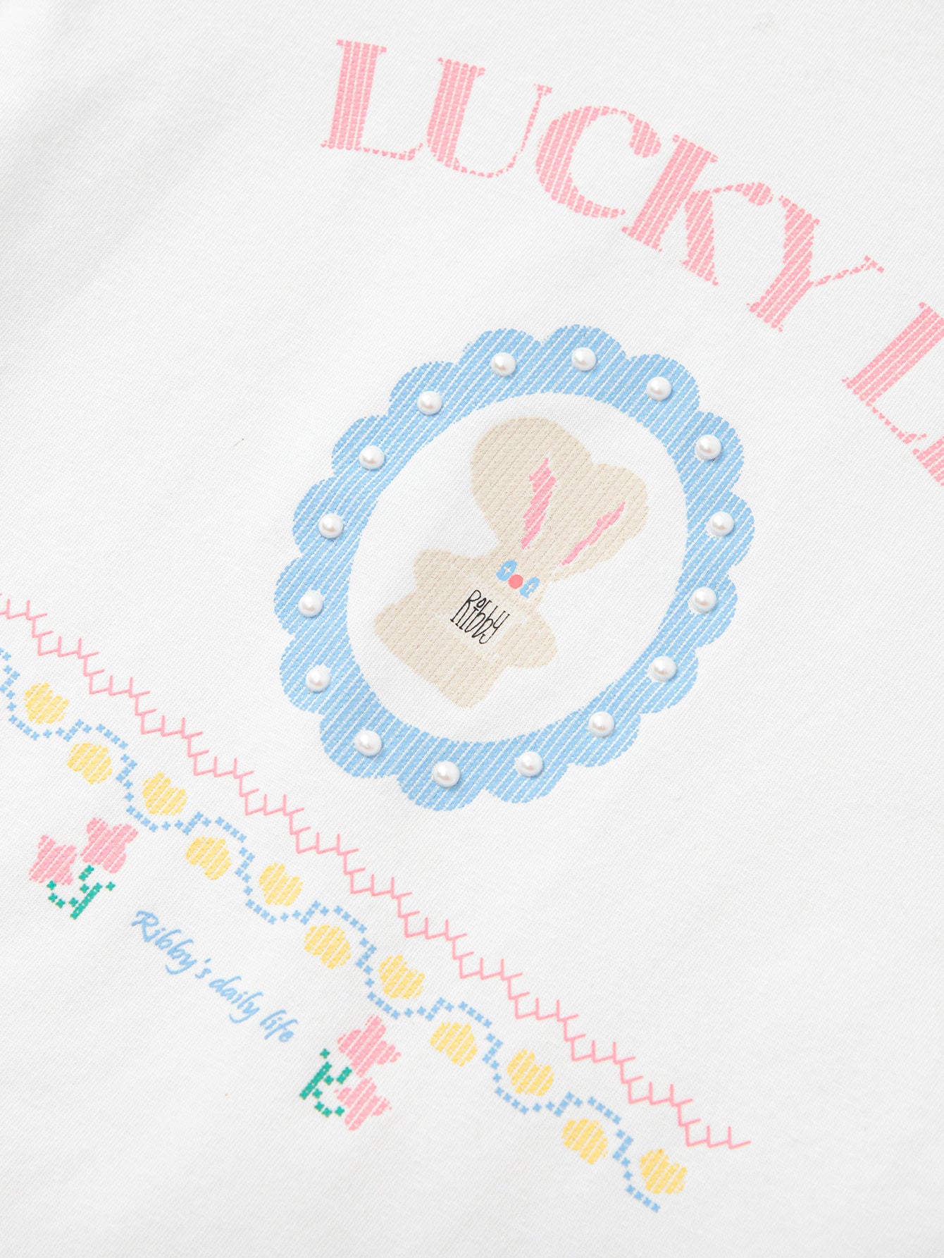 Balabala Girls Graphic T Shirt White,White Red,Blue