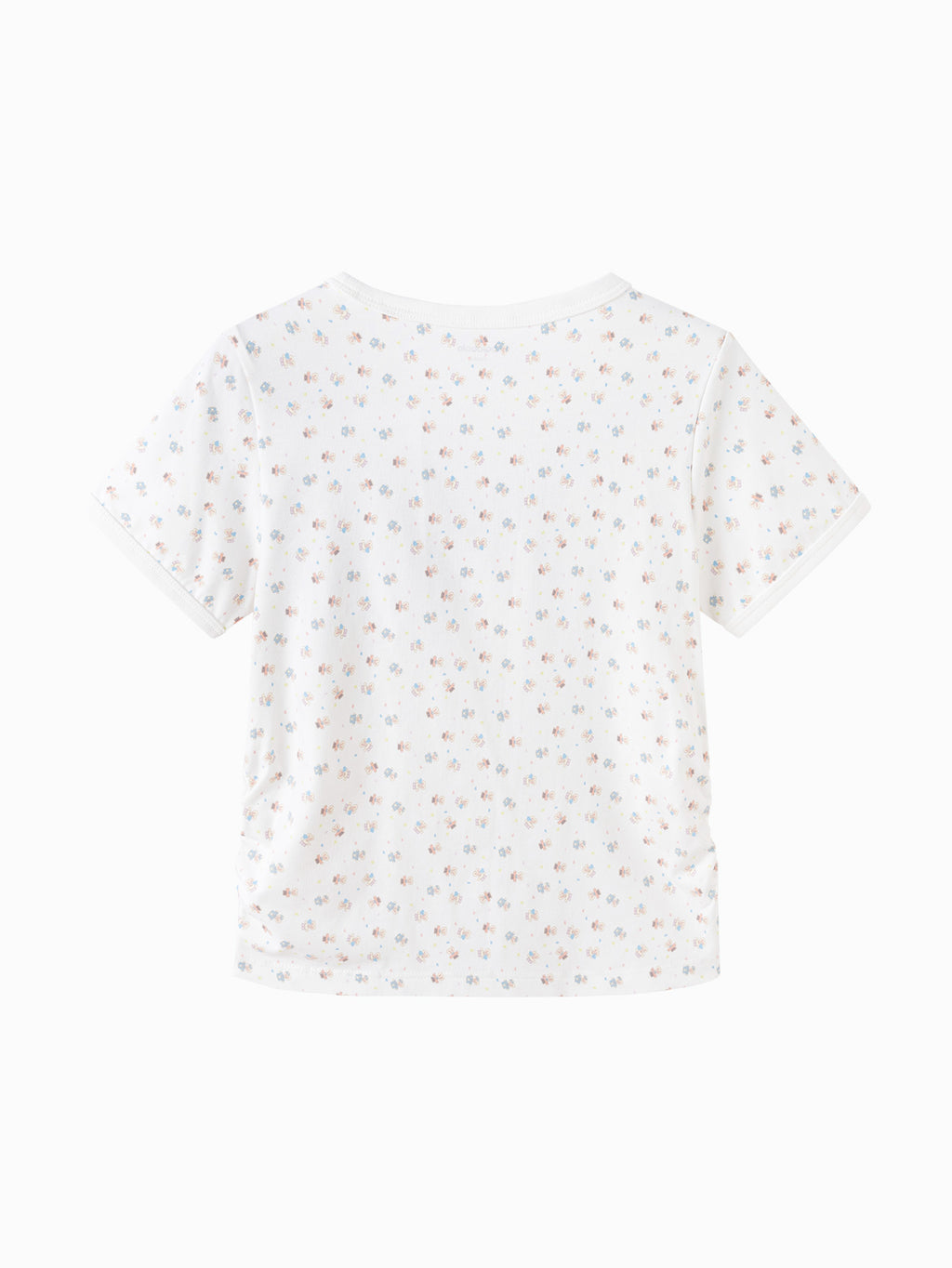 Balabala Girls Graphic T Shirt White,White Red,Blue