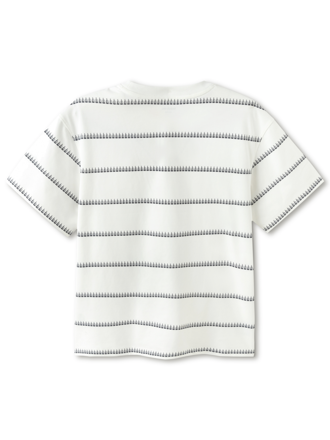 Balabala Boys Stripe T Shirt White Blue,Blue Black