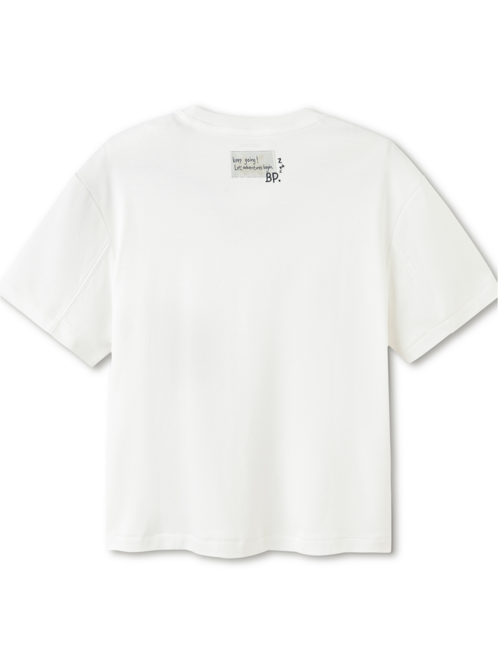 Balabala Boys Striped Pocket T-Shirt Mint Green,Raw White