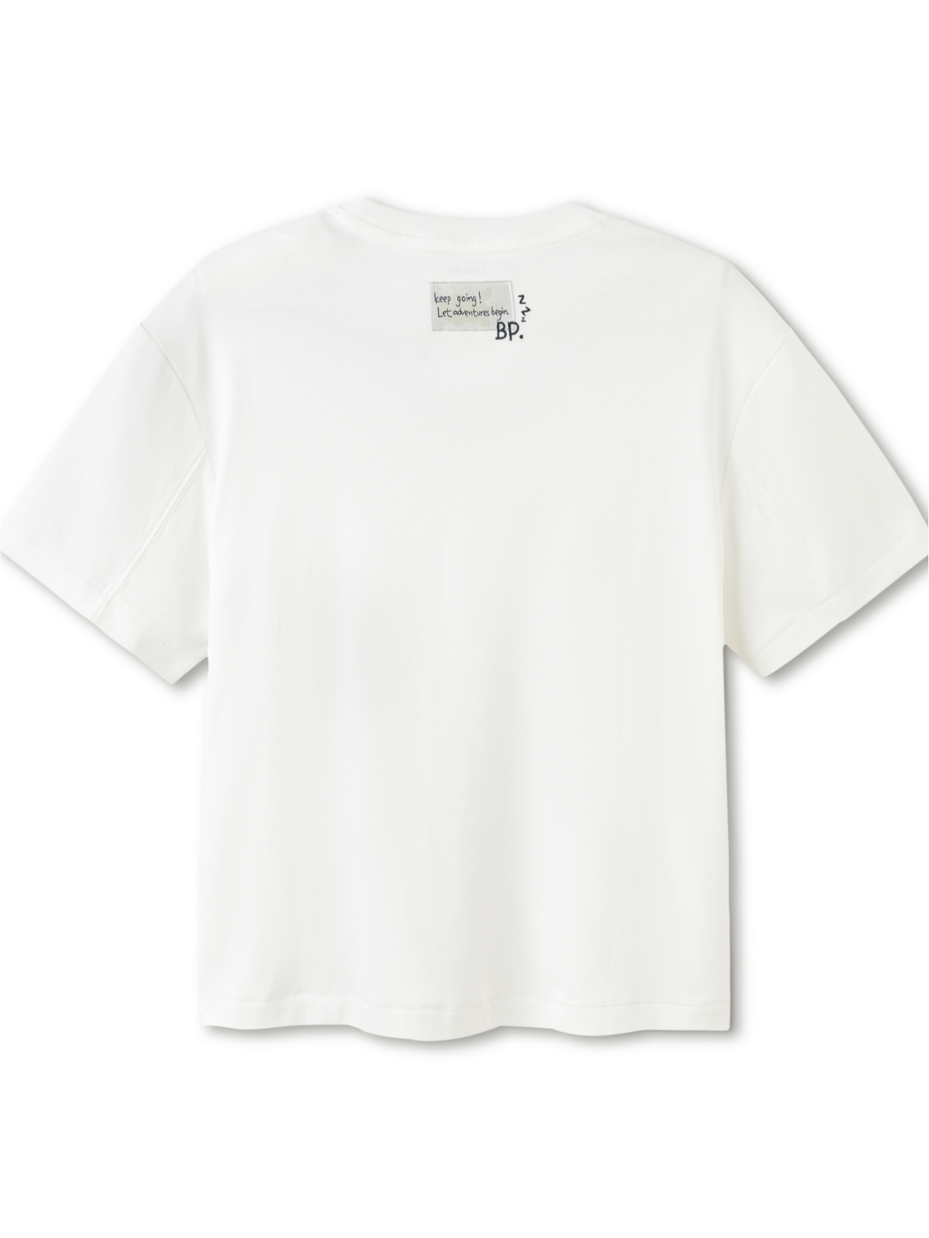 Balabala Boys Striped Pocket T-Shirt Mint Green,Raw White