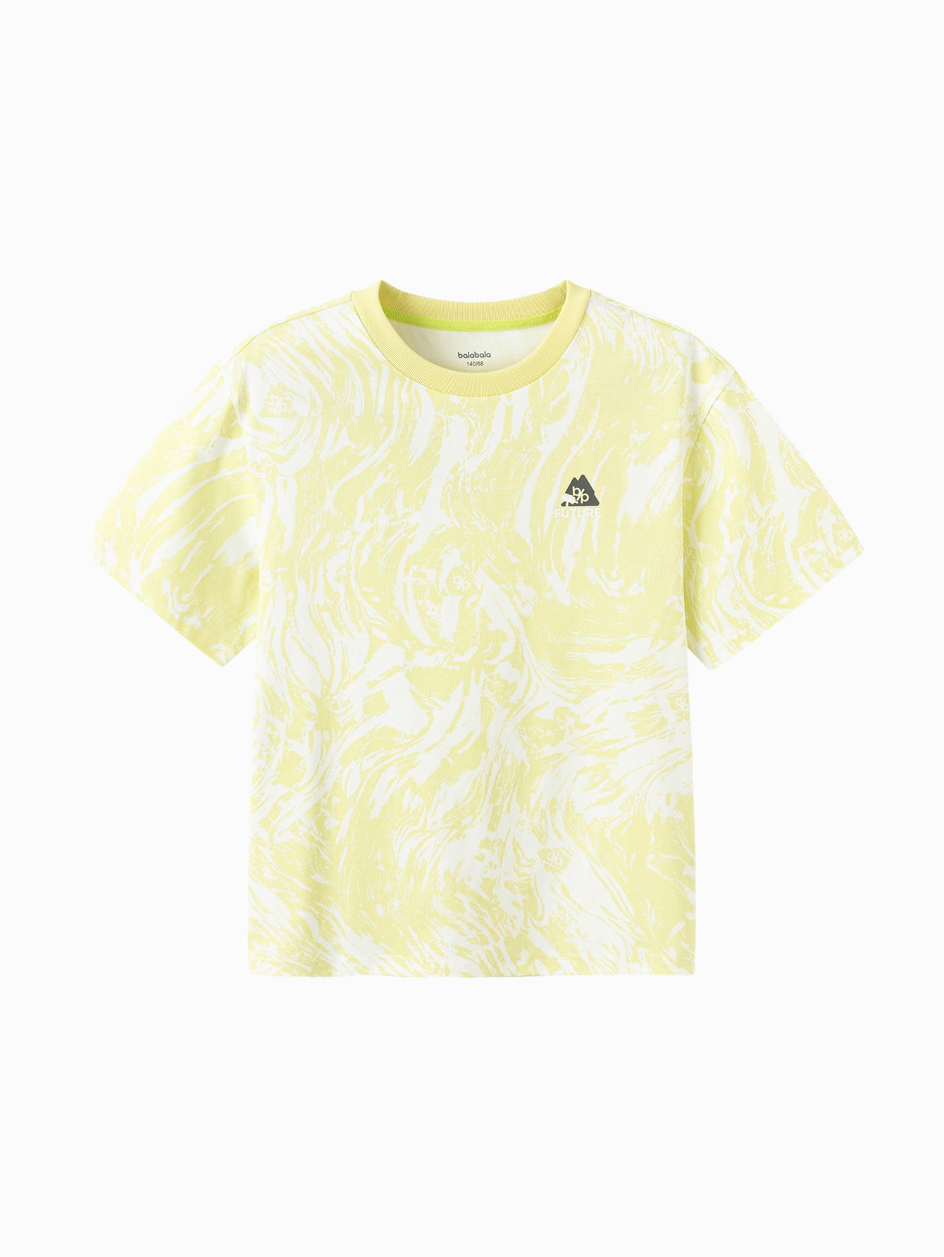 Balabala Boys Graphic T Shirt Gray,Yellow,Pink