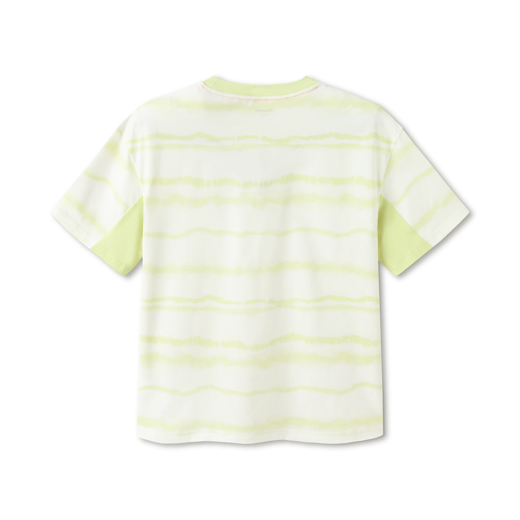 Balabala Boys Stripe T Shirt White Yellow
