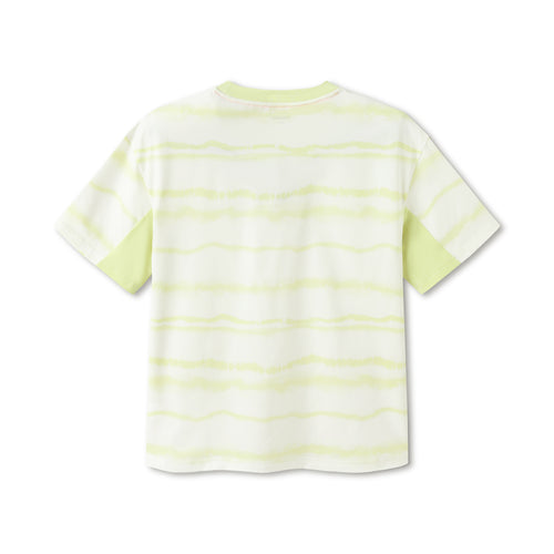 Balabala Boys Stripe T Shirt White Yellow