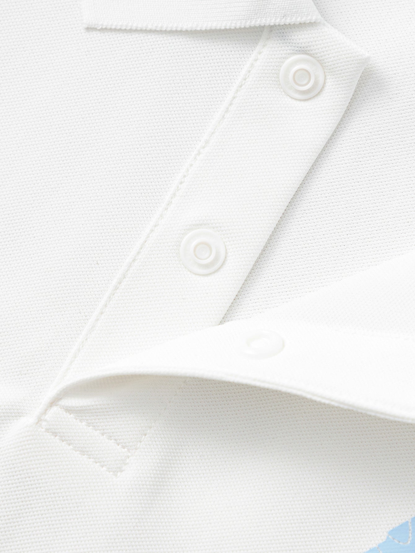 Balabala Boys Contrast Sleeve Polo Shirt White