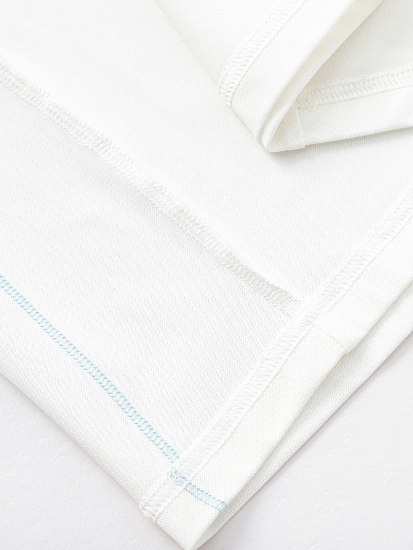 Balabala Boys Contrast Sleeve Polo Shirt White