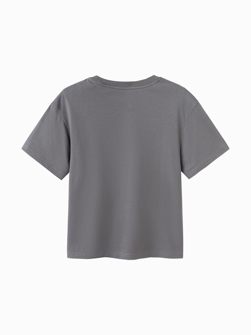 Balabala Boys Print T-Shirt White Gray,White
