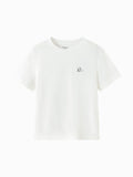 Balabala Boys Mini Logo T-Shirt White,Rose Red,Light Yellow
