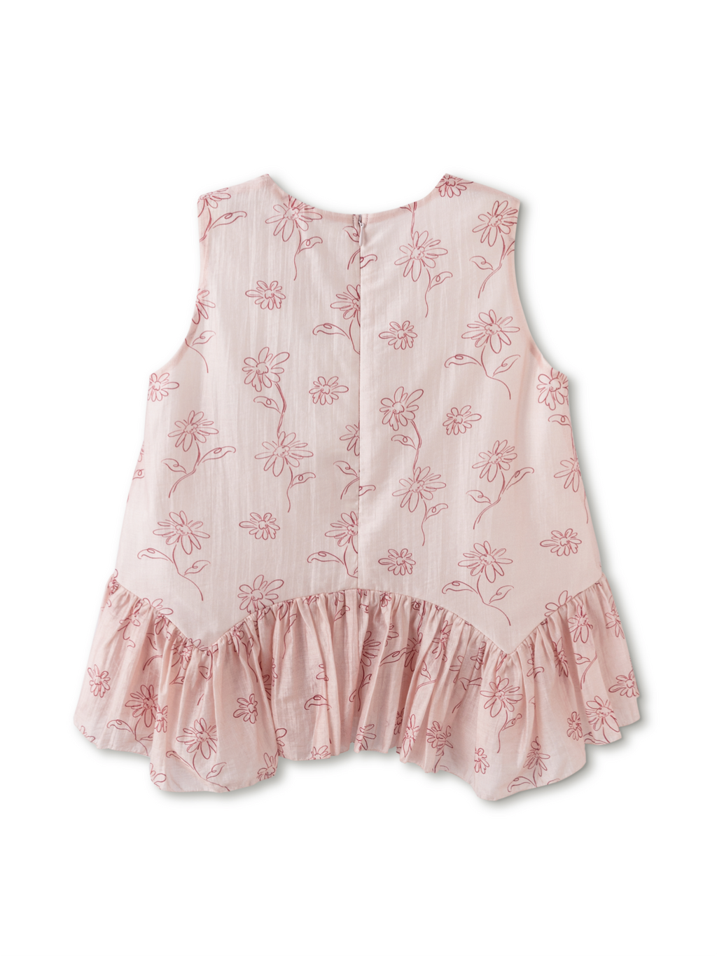 Balabala Girls Ruffle Dress White,Red