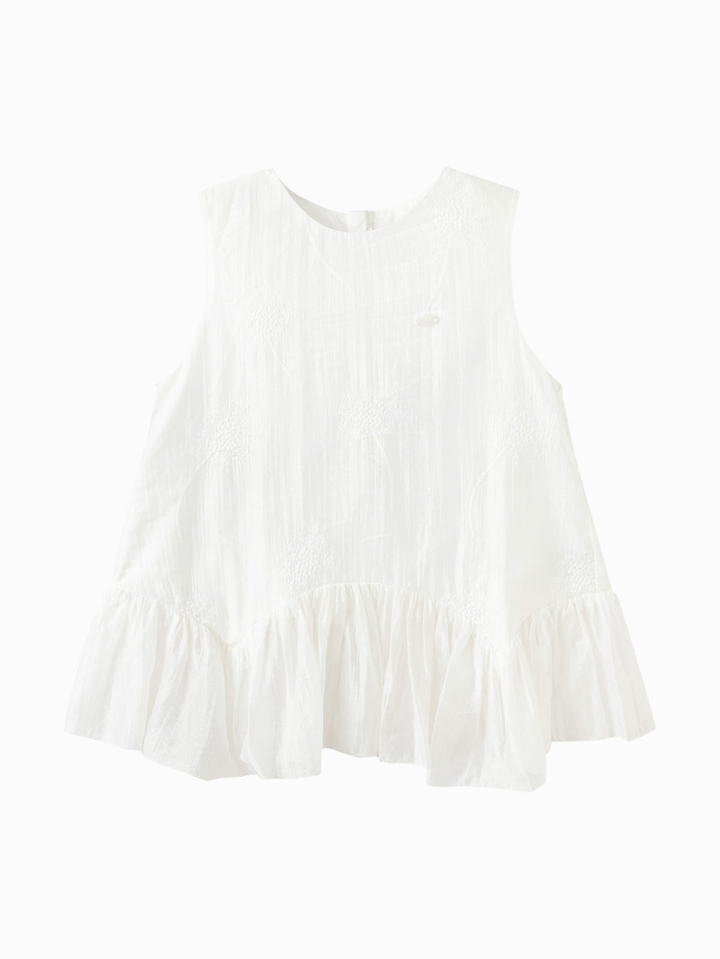 Balabala Girls Ruffle Dress White,Red