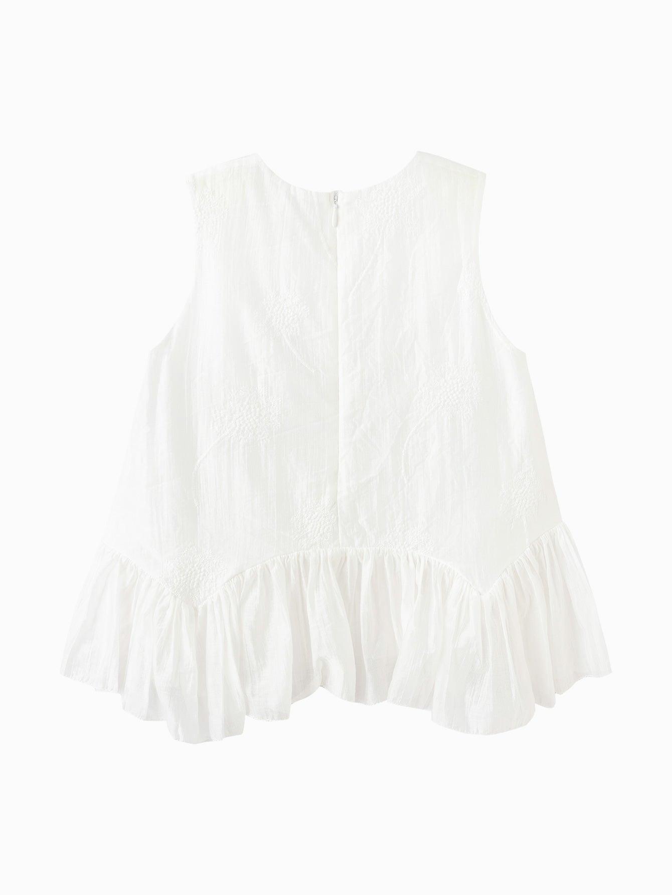 Balabala Girls Ruffle Dress White,Red