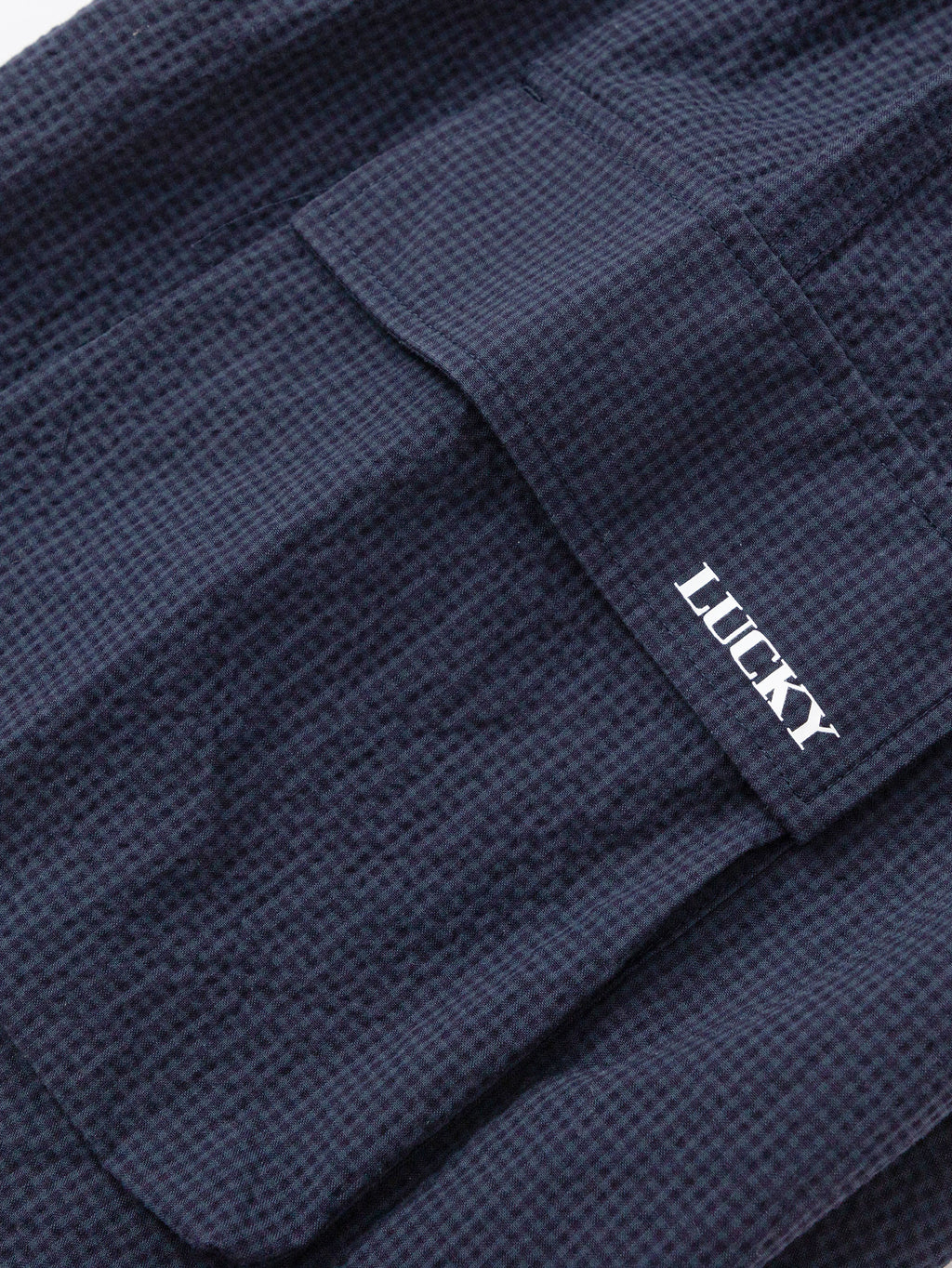 Balabala Boys Textured Shirt and Shorts Set Dark Blue