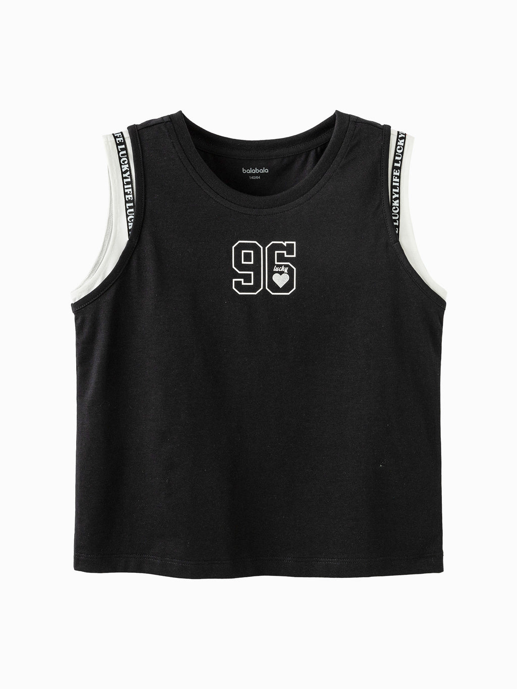 Balabala Number Tank Top Black