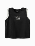 Balabala Number Tank Top Black