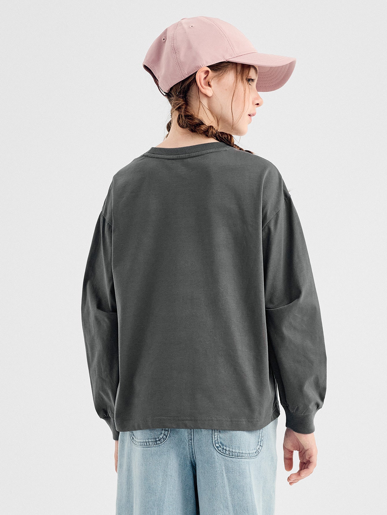 Balabala Long Sleeve T-Shirt Pink
