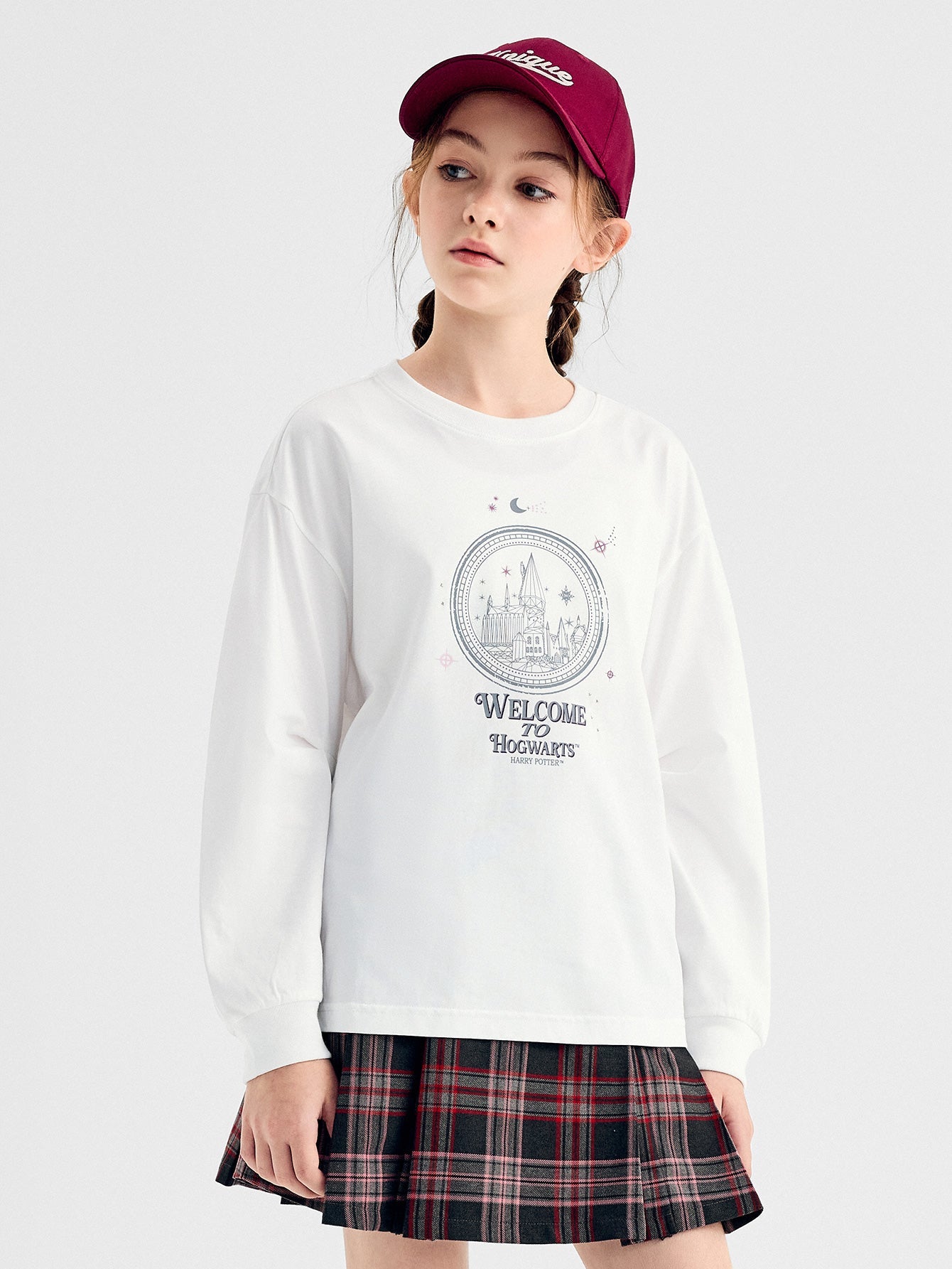 Balabala Long Sleeve T-Shirt Pink