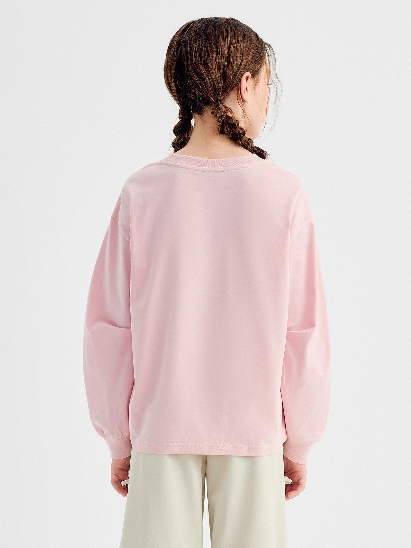 Balabala Long Sleeve T-Shirt Pink